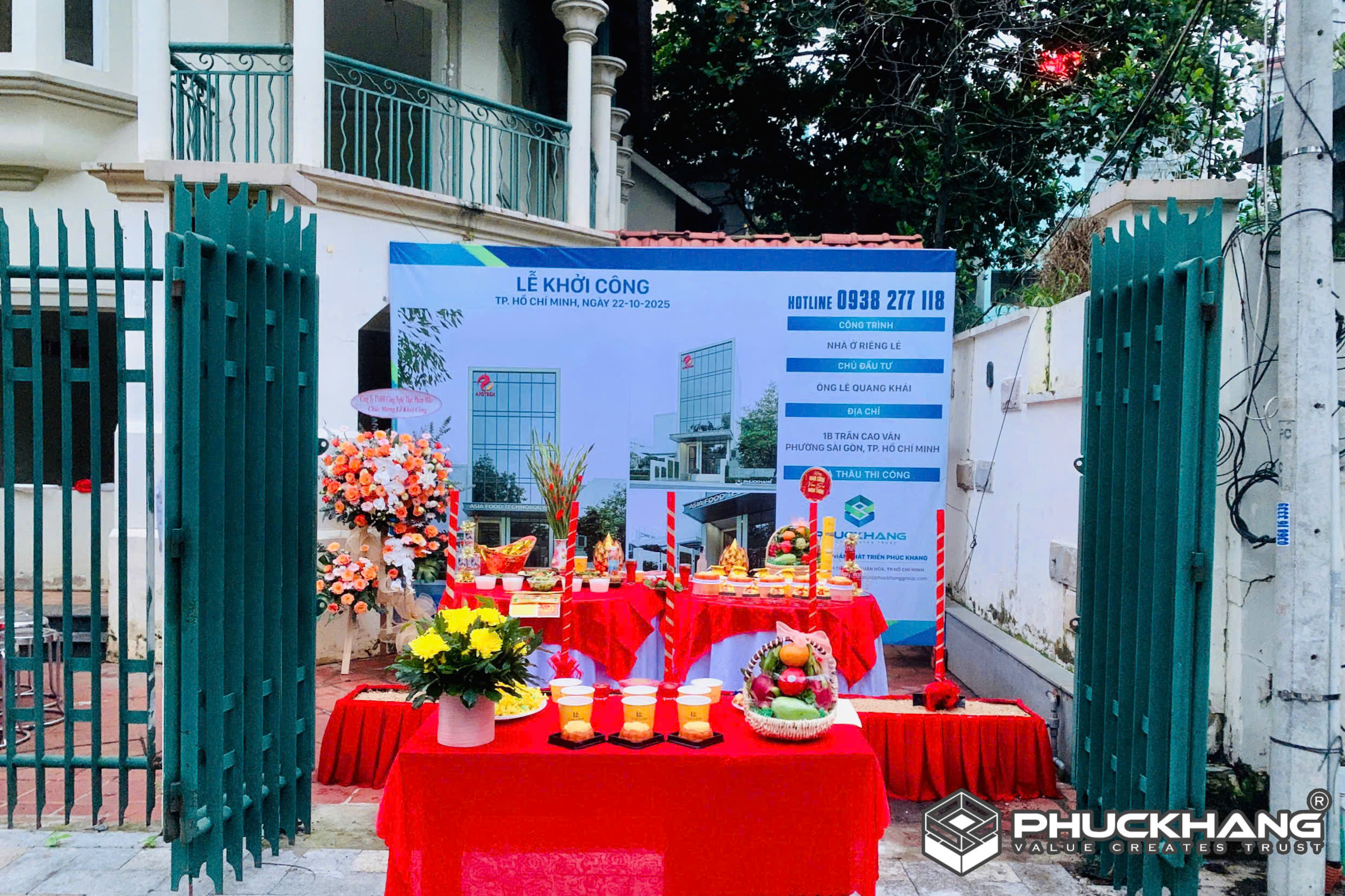 LỄ CÚNG KHỞI CÔNG CÔNG TRÌNH TÒA NHÀ 1B TRẦN CAO VÂN - TP. HỒ CHÍ MINH 3 z7211760399506 c1af2ac31be9a8c60e6edd29b96ef676