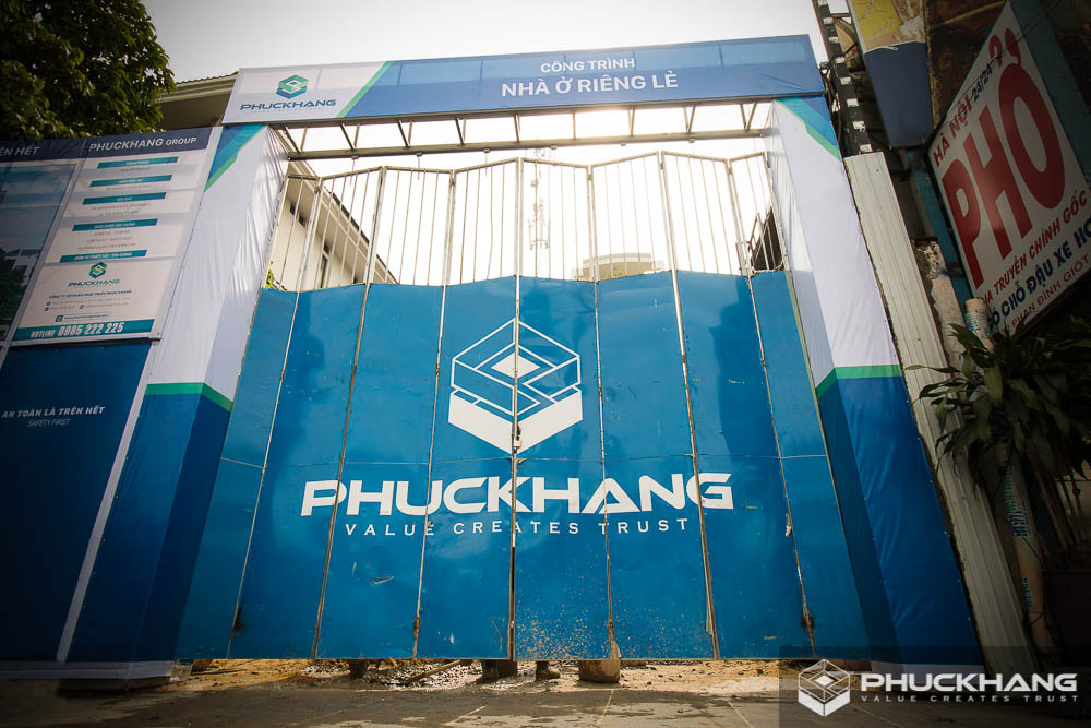 hình ảnh thi công xây nhà trọn gói quận Tân Bình